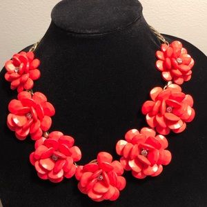 J.Crew Flower Statement Necklace